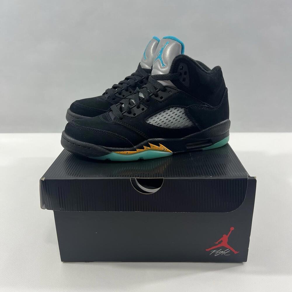 Nike Air Jordan 5 Retro GS Aqua Shoes (440888-047) Size 5.5Y / Women’s 7